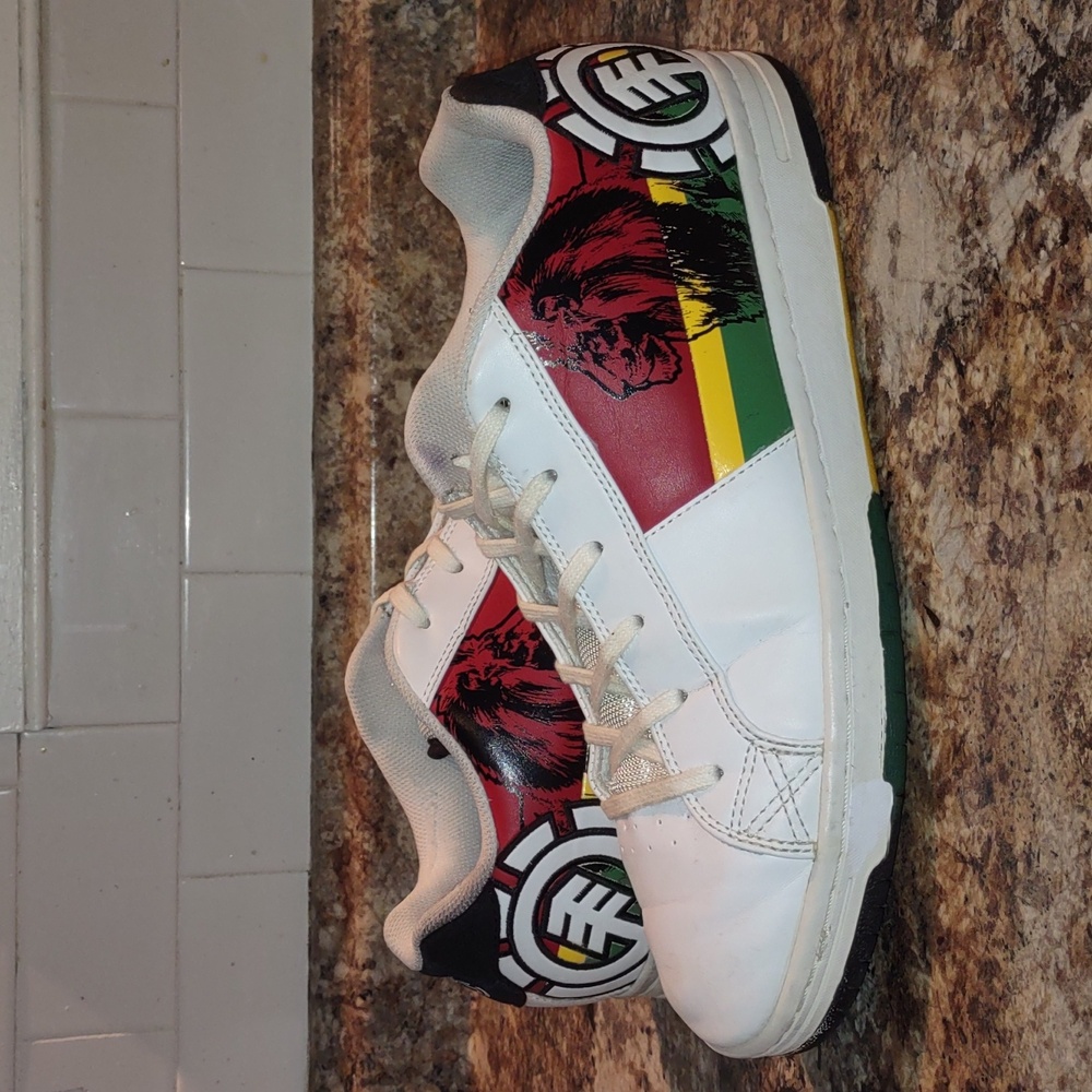 Element Men's Sneakers w/ Rastafari Lion